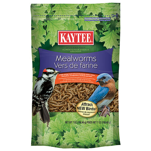 Kaytee Meal Worm Wild Bird Food, 7-oz (Size: 7-oz)