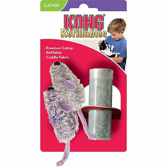 KONG Refillables Mouse Cat Toy, 2-pk (Size: 2-pk)