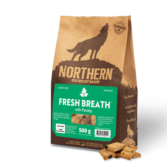 Northern Biscuit Fresh Breath Dog Treats, 500-gram (Size: 500-gram)