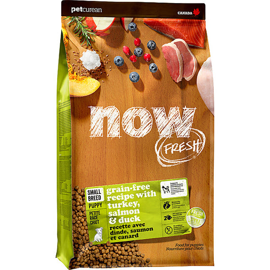 Now Fresh Small Breed Puppy Recipe Grain-Free Dry Dog Food, 12-lb (Size: 12-lb)
