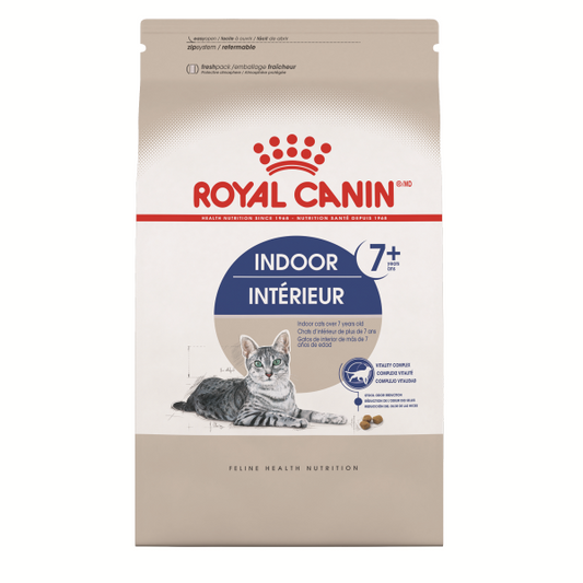 Royal Canin Feline Health Nutrition Indoor Adult 7+ Dry Cat Food, 5.5-lb (Size: 5.5-lb)