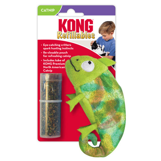 KONG Refillables Chameleon Cat Toy