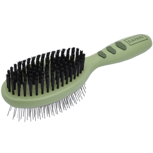 Safari Combo Brush for Dogs, Large (Size: Large)