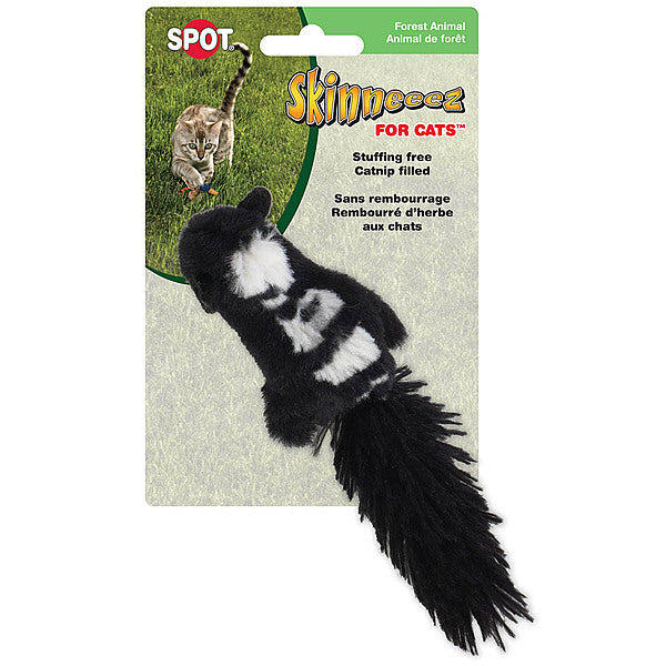 Ethical Pet Skinneeez Forest Creature with Catnip Cat Toy, Color Varies