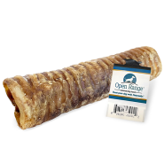 Home Range/Open Range Beef Trachea Bully Stick Dog Treats, 6-in (Size: 6-in)