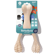 BetterBone Soft Density Natural Hypoallergenic Flavor Dog Toy, Large (Size: Large)