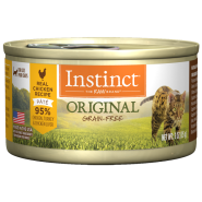 Instinct Original Grain-Free Real Chicken Recipe Natural Wet Canned Cat Food, 3-oz (Size: 3-oz)