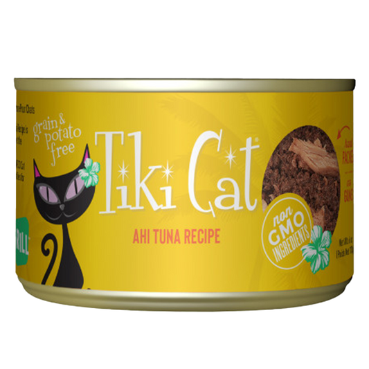 Tiki Cat Grill Ahi Tuna Recipe Canned Cat Food, 6-oz (Size: 6-oz)