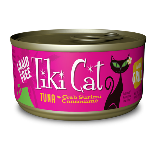 Tiki Cat Grill Tuna & Crab Surimi Recipe, 2.8-oz (Size: 2.8-oz)