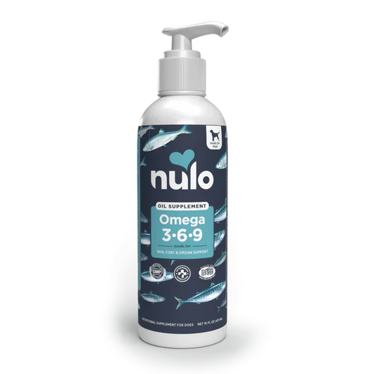 Nulo Omega Oil 3-6-9 Supplement for Dogs, 16-oz (Size: 16-oz)