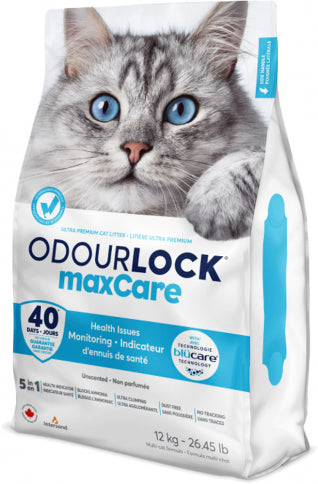 Intersand OdourLock maxCare Cat Litter (CA), 12-kg (Size: 12-kg)