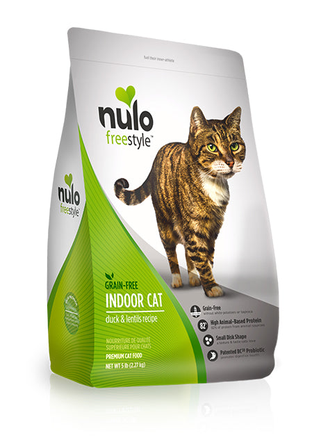 Nulo Cat Freestyle Duck & Lentils Grain-Free Indoor Dry Cat Food, 12-lb (Size: 12-lb)