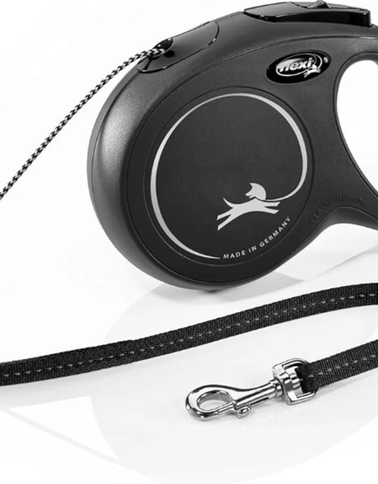 Flexi Classic Cord, Black, X-Small, 3M (Size: X-Small, 3M)