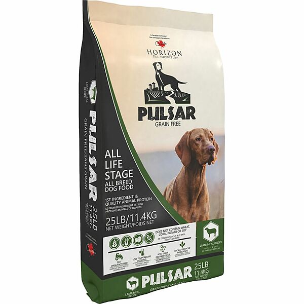 Horizon Pulsar Lamb Formula Grain-Free Dry Dog Food, 25-lb (Size: 25-lb)