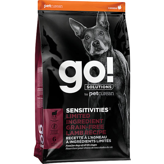 Go! Solutions Sensitivities Limited Ingredient Lamb Grain-Free Dry Dog Food, 22-lb (Size: 22-lb)