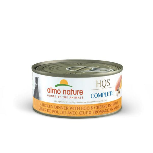 Almo Nature HQS Complete Chicken Dinner with Pineapple & Egg Grain-Free Wet Dog Food, 5.5-oz (Size: 5.5-oz)