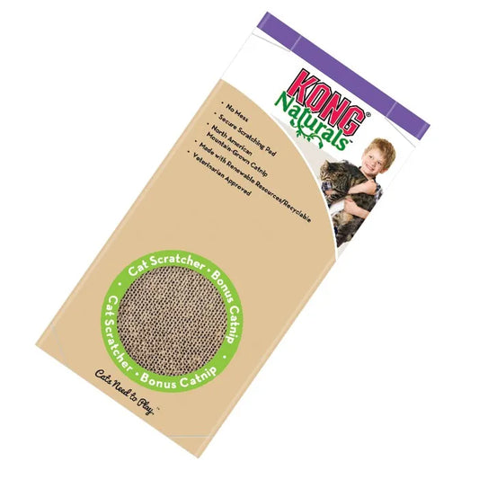 KONG Naturals Scratcher Cat Toy, Single (Size: Single)