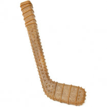 Powerbone Nylon & Bamboo Chew Hockey Stick Dog Toy, 12-in (Size: 12-in)