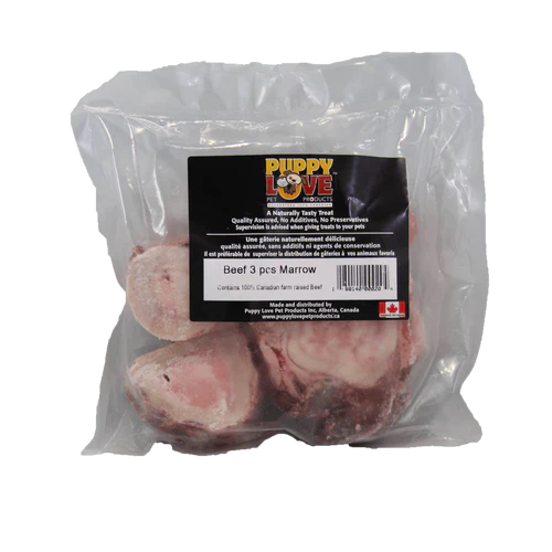 Puppy Love Beef 3 Pcs Marrow