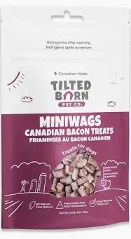 Tilted Barn Pet Co. Miniwags Canadian Bacon Dog Treats, 3.53-oz (Size: 3.53-oz)